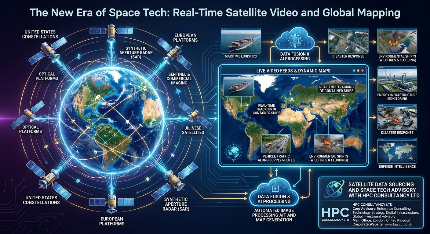 Real-Time Satellite Video and Global Mapping Rwanda