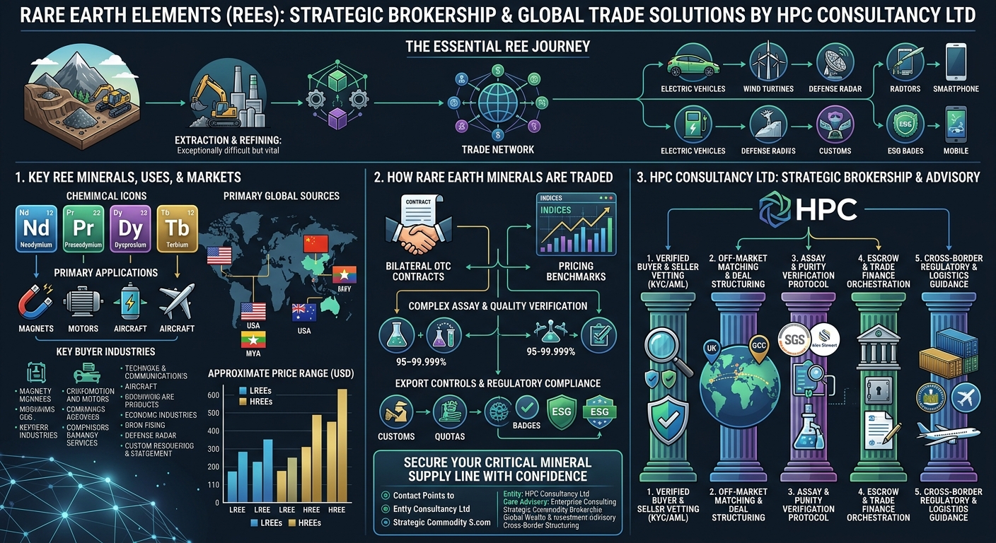 Rare Earth Elements, Rwanda Sourcing, and Strategic Brokership