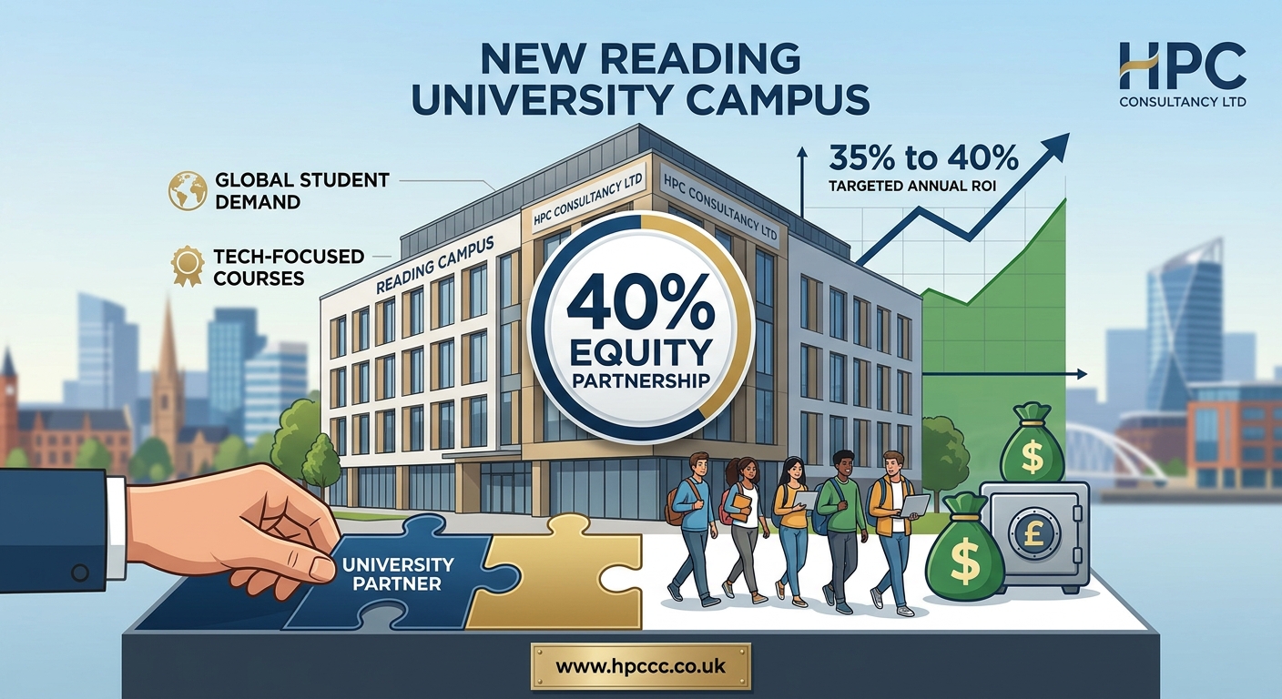 40% Equity Partnership in New Reading University Campus, seeking Rwanda Investor